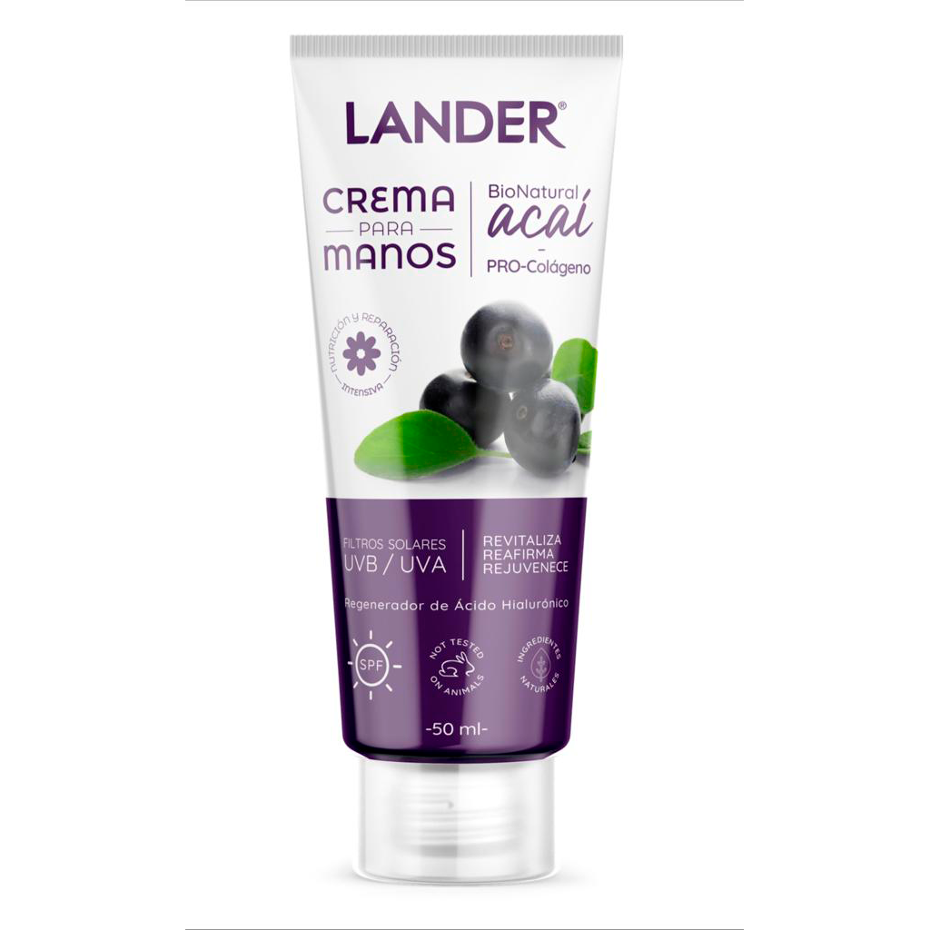 Crema para manos con Açai 50ml