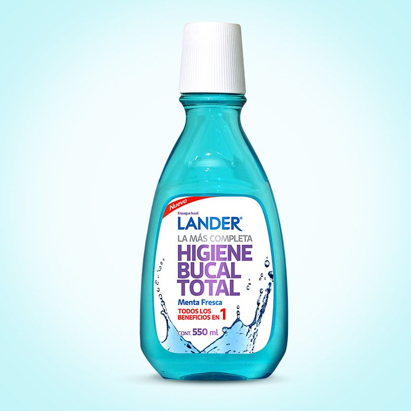 Enjuague bucal LANDER Menta fresca